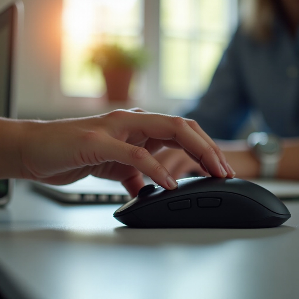 poate mouse-ul logitech să efectueze drag click