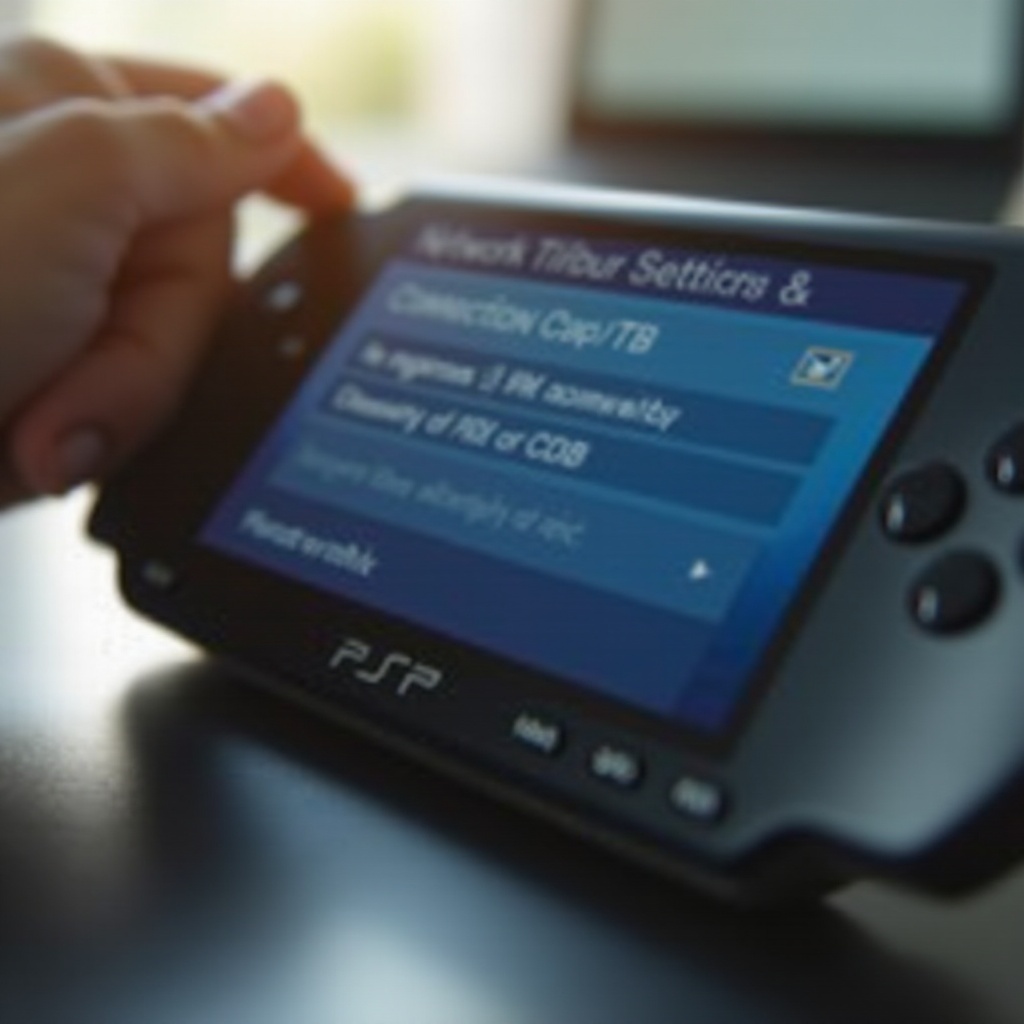 كيفية توصيل PSP بالإنترنت