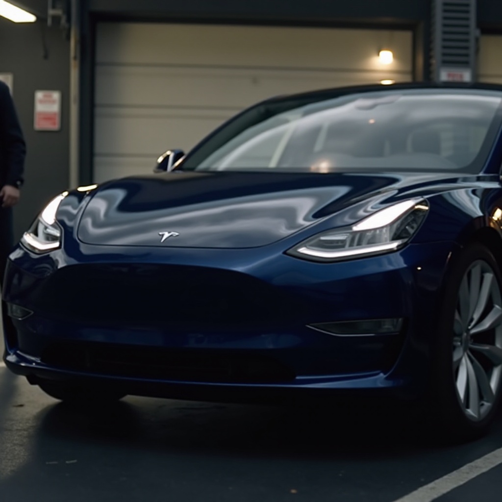 kontrola stavu baterie tesla model 3