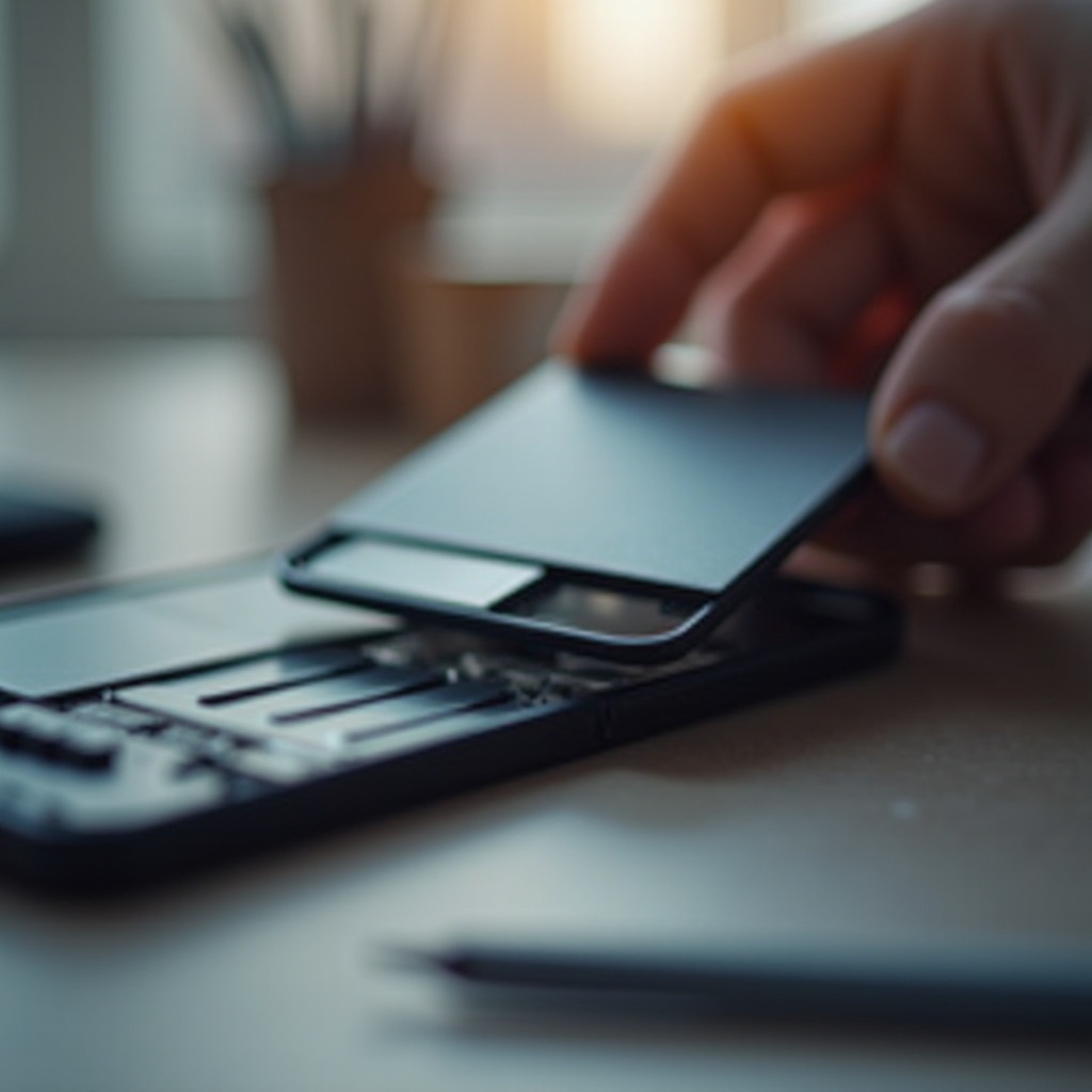 كيفية استبدال بطارية الهاتف