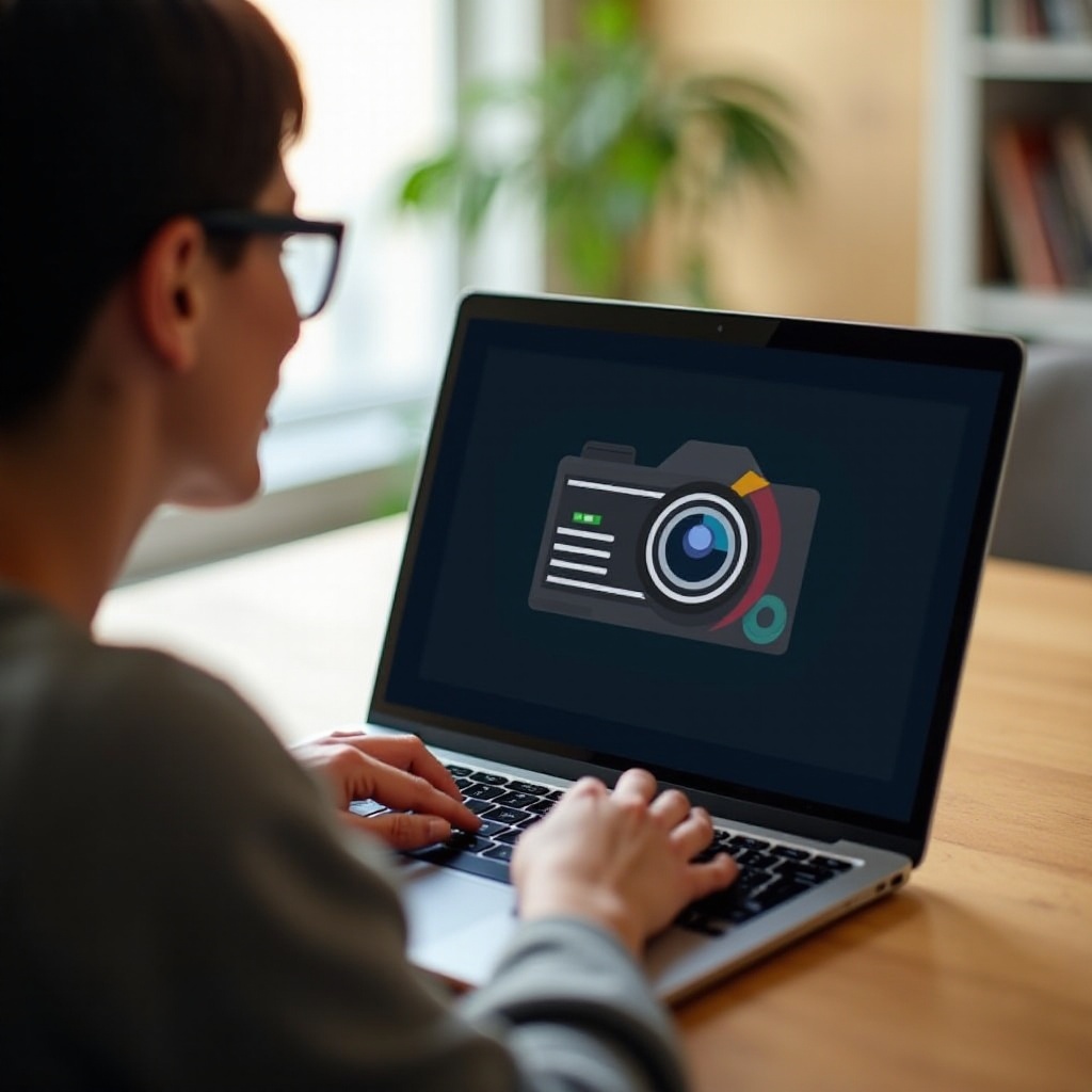 تطبيق الكاميرا يتعطل على جهاز Chromebook