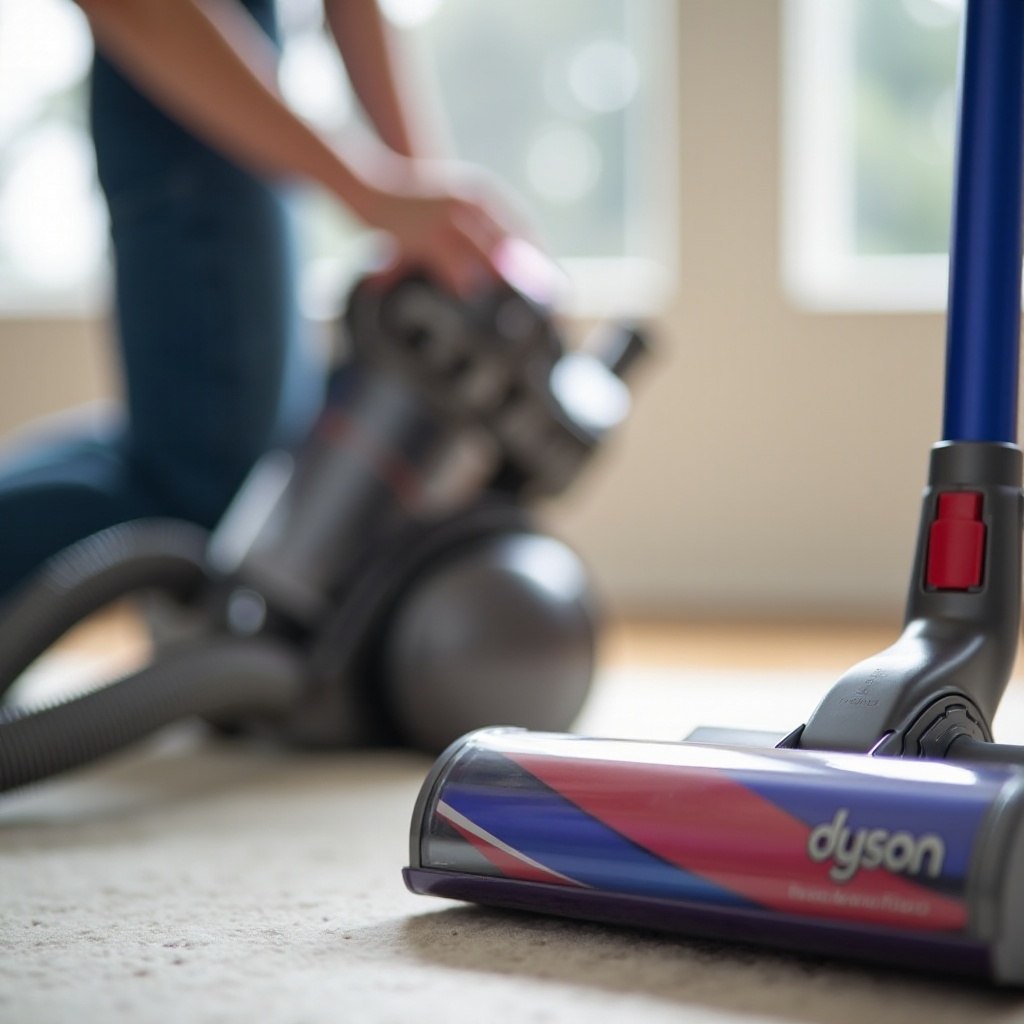 вонючий пылесос Dyson
