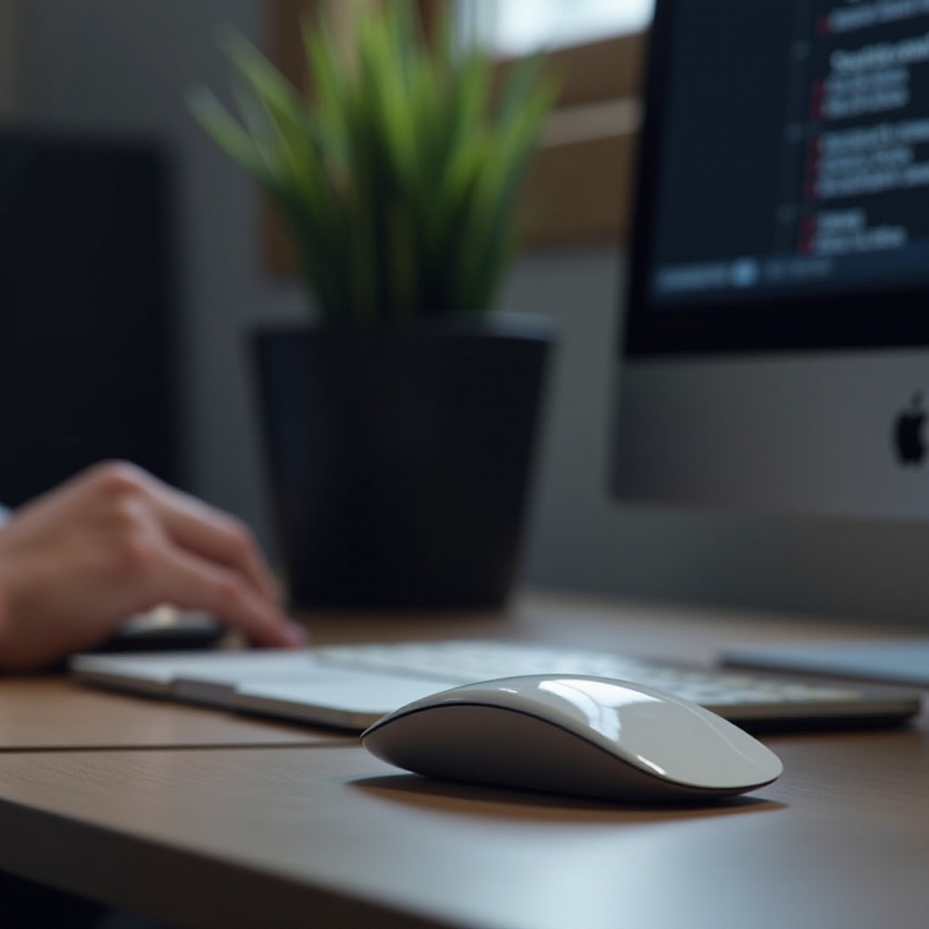magic mouse не скролира