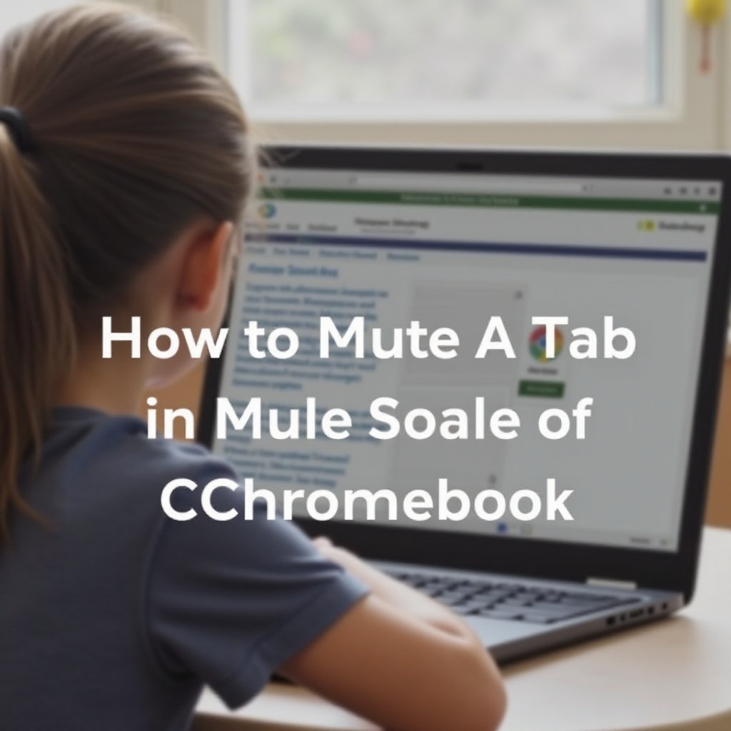 كيفية كتم صوت علامة التبويب على جهاز Chromebook المدرسي