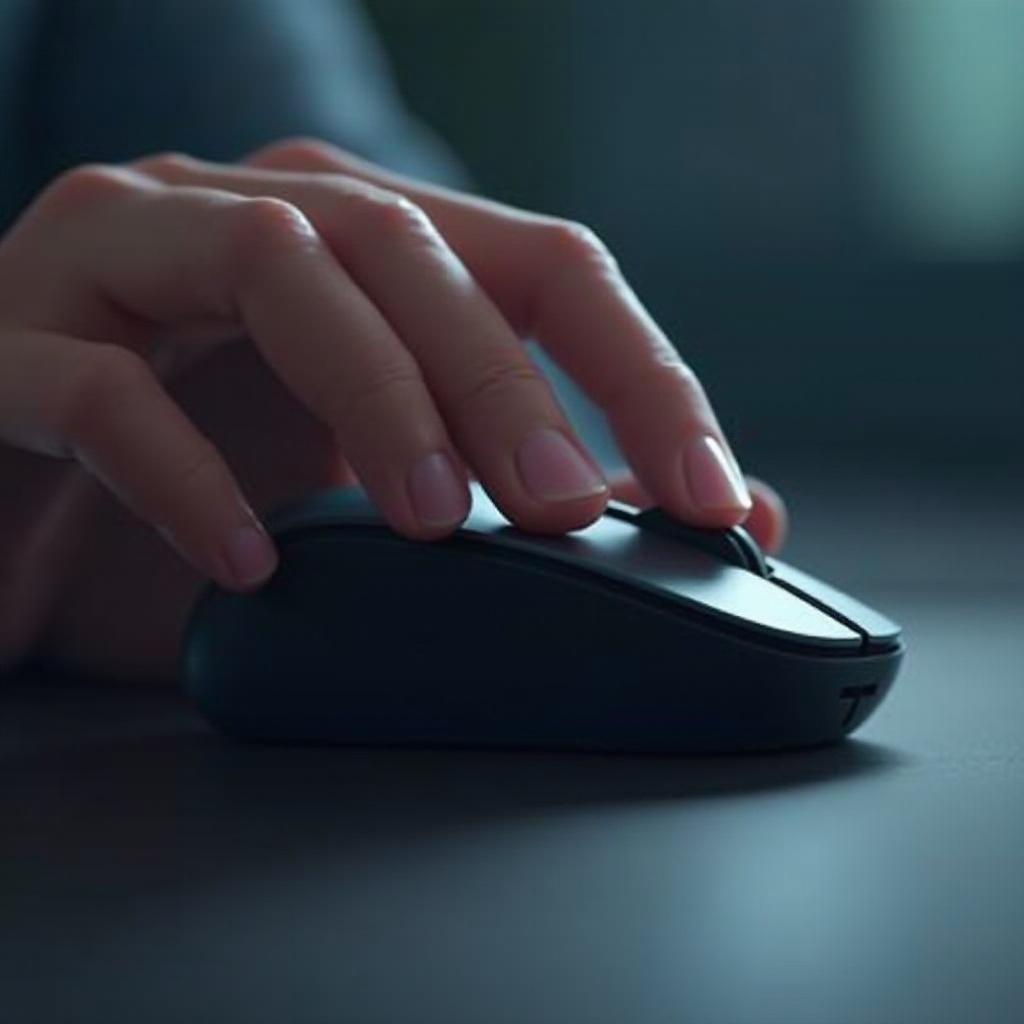 czy mysz logitech może przeciągać kliknięcia
