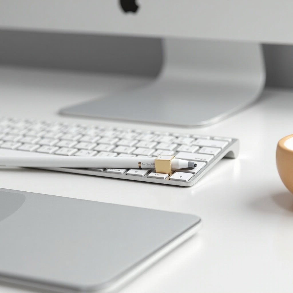 držák na apple pencil pro magickou klávesnici