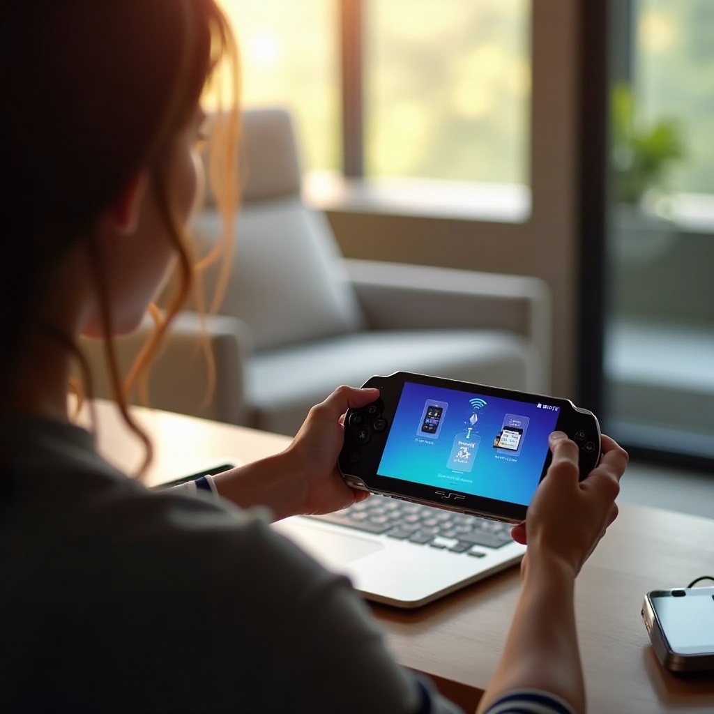 كيفية توصيل PSP بالإنترنت