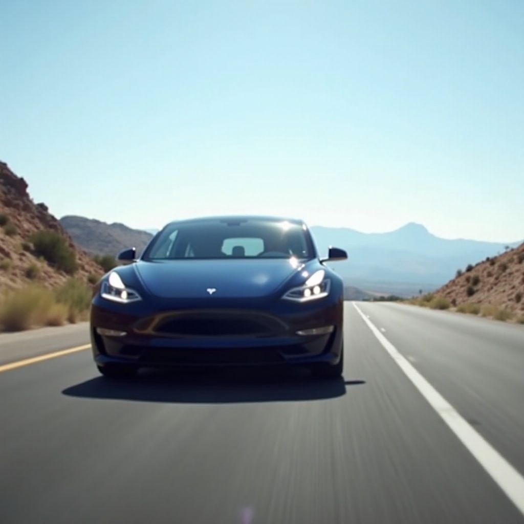 сколько миль длится tesla model 3