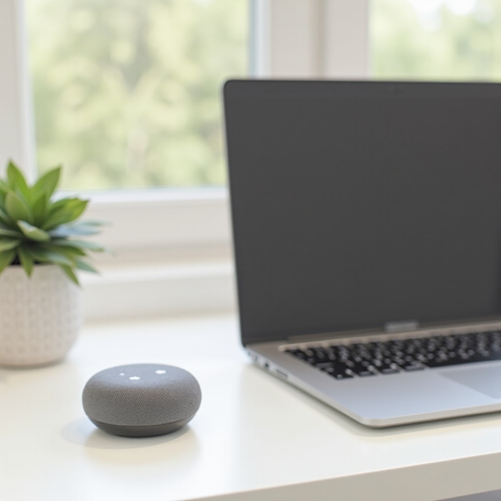 jak skonfigurować Google Home Mini na Chromebooku