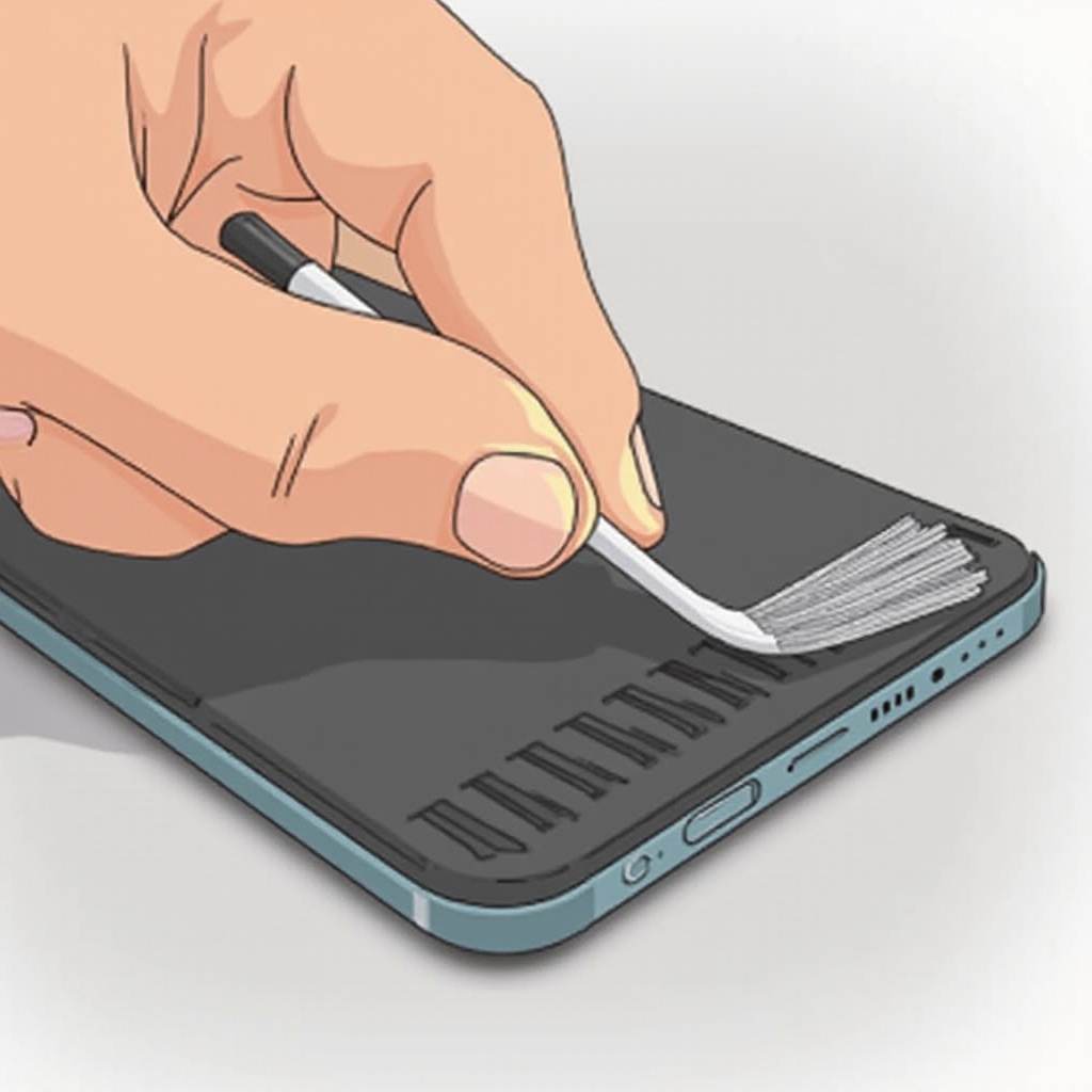 как почистить динамики телефона