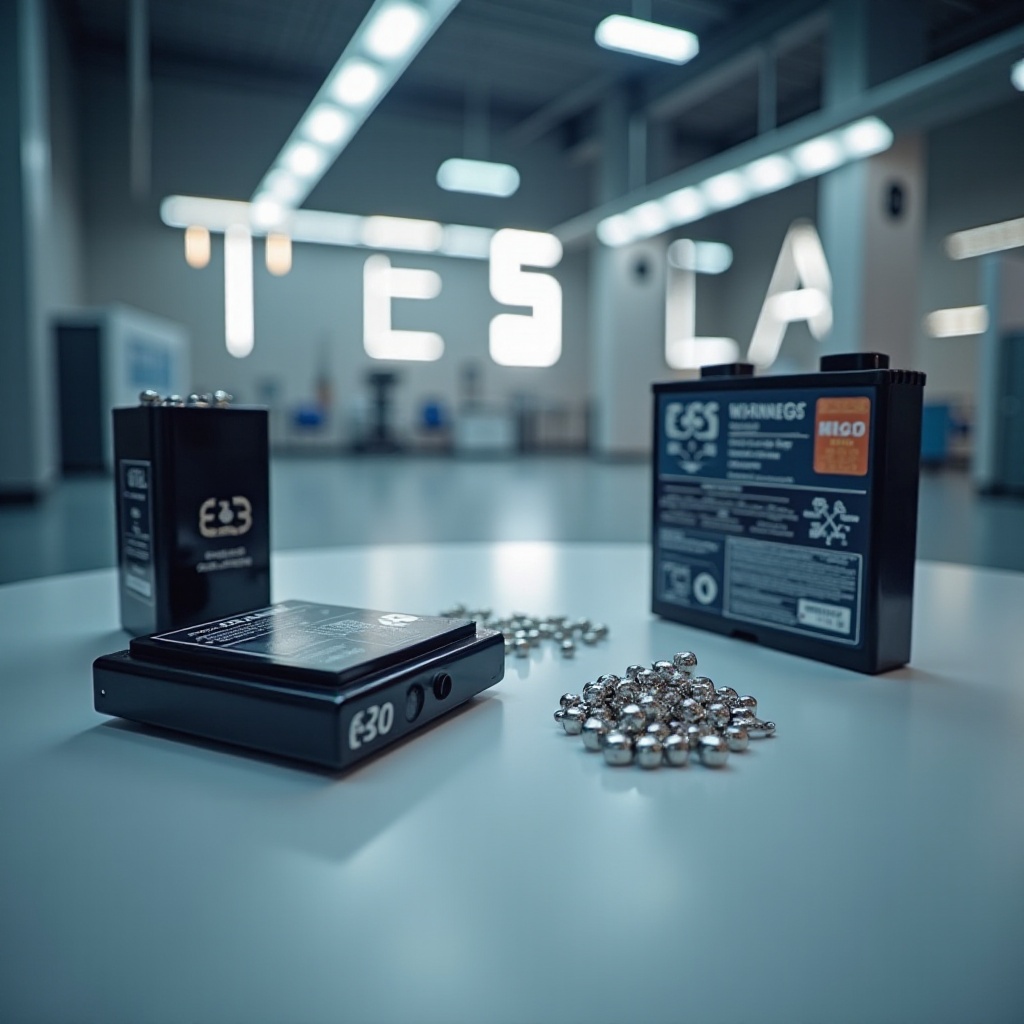 z čeho jsou vyrobeny baterie Tesla