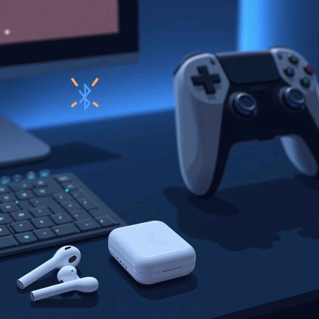 lze připojit AirPods k PS5 přes Bluetooth