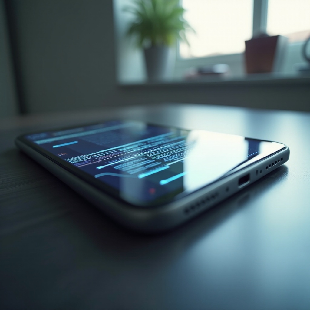 ما الذي يسبب الخطوط الأفقية على شاشة الهاتف