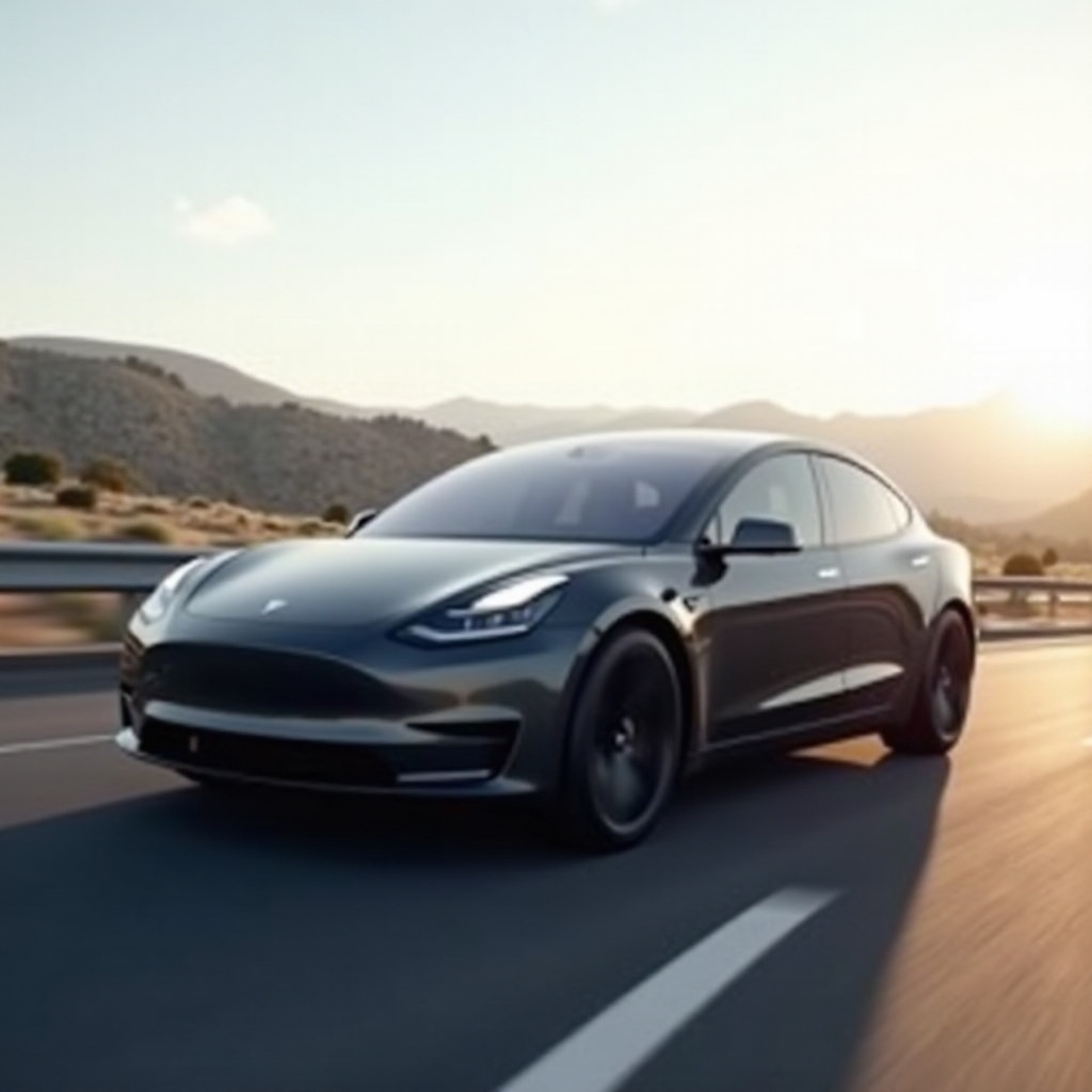 tesla model 3 мили на галон