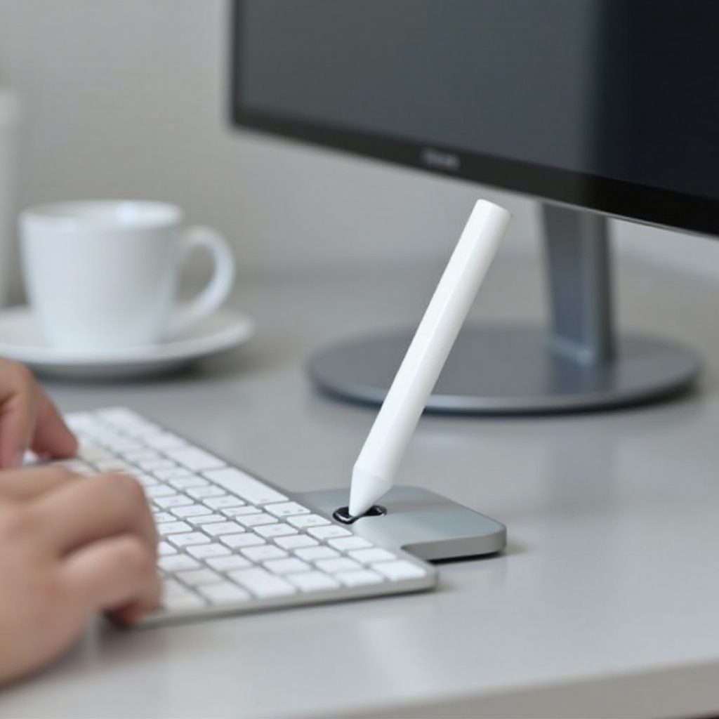 حامل قلم آبل للوحة مفاتيح السحرية