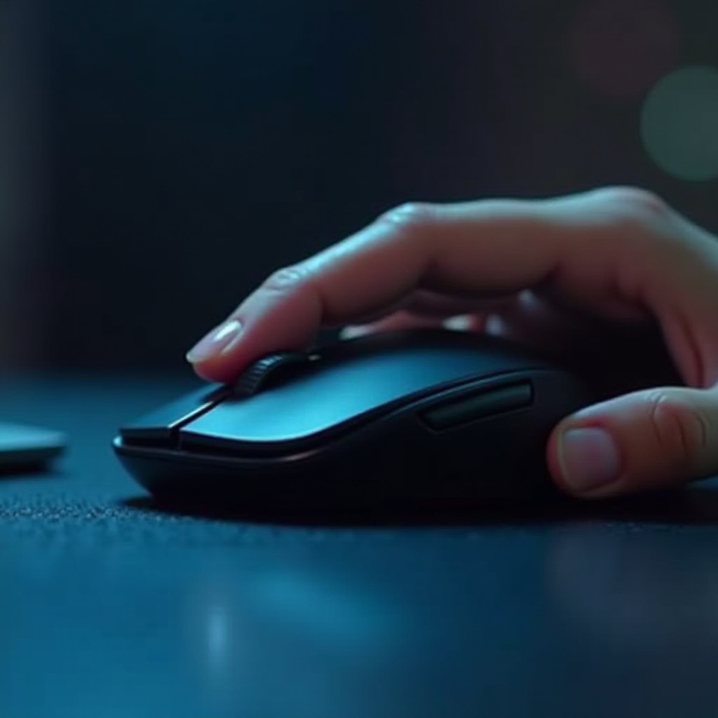 can logitech mouse drag click