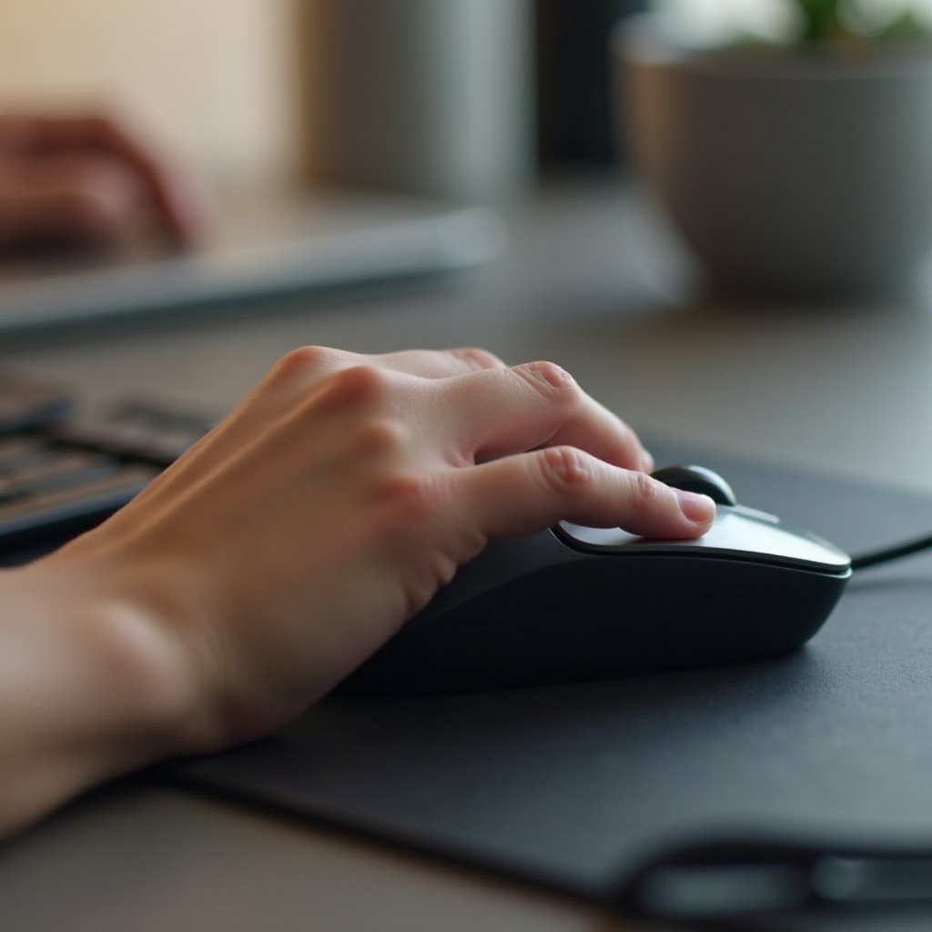 can logitech mouse drag click