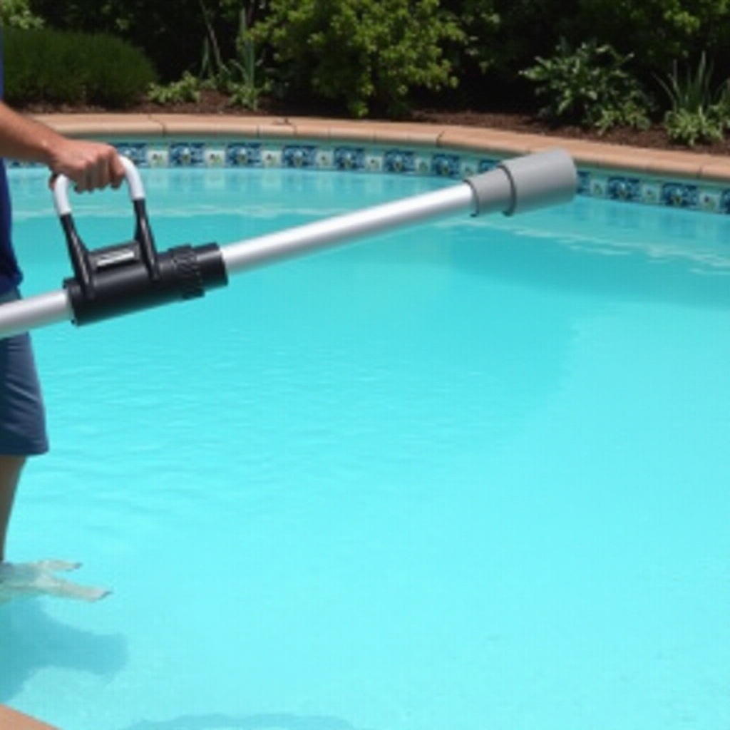 how to vacuum a swimming pool