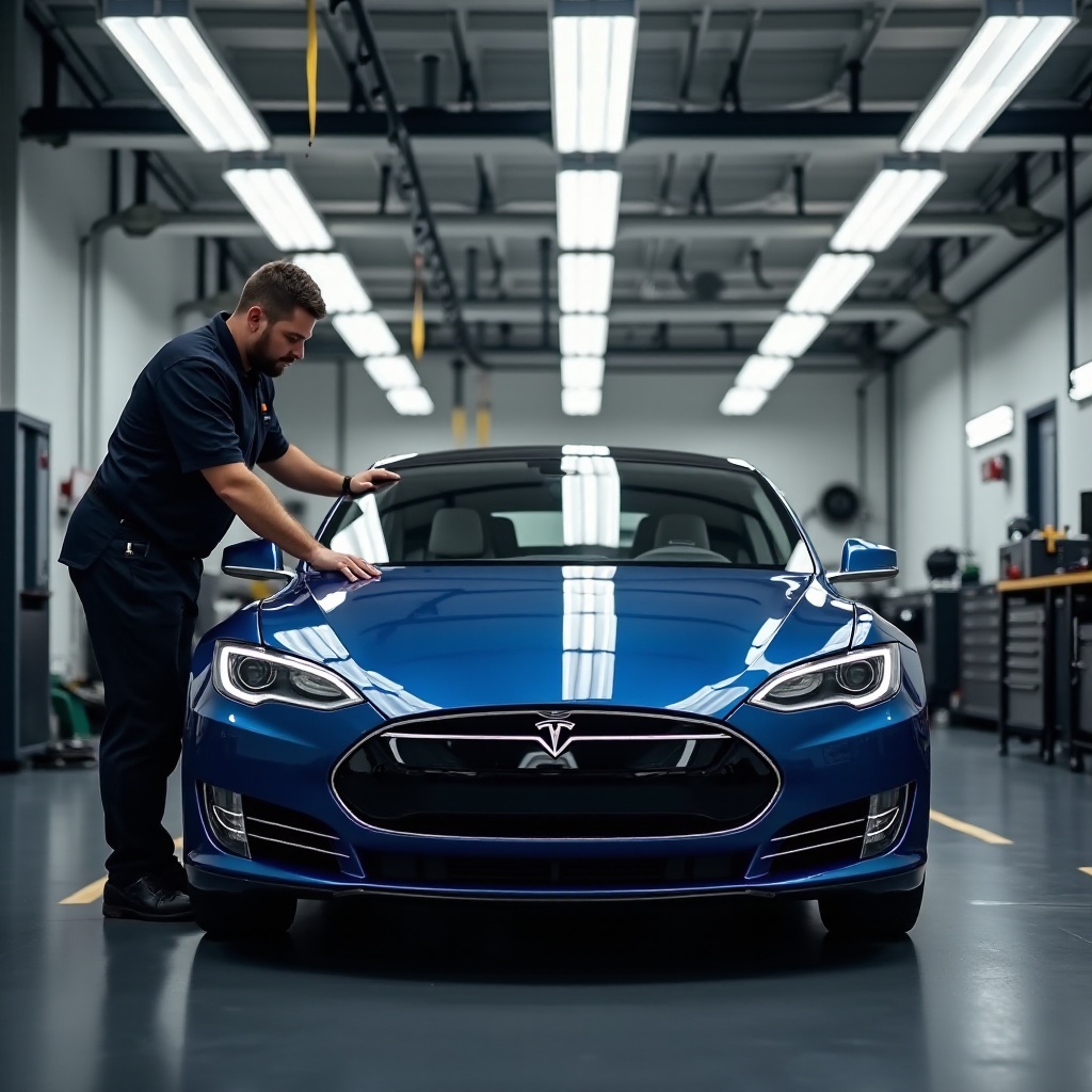 cena zamene prednjeg stakla na Tesla Model S