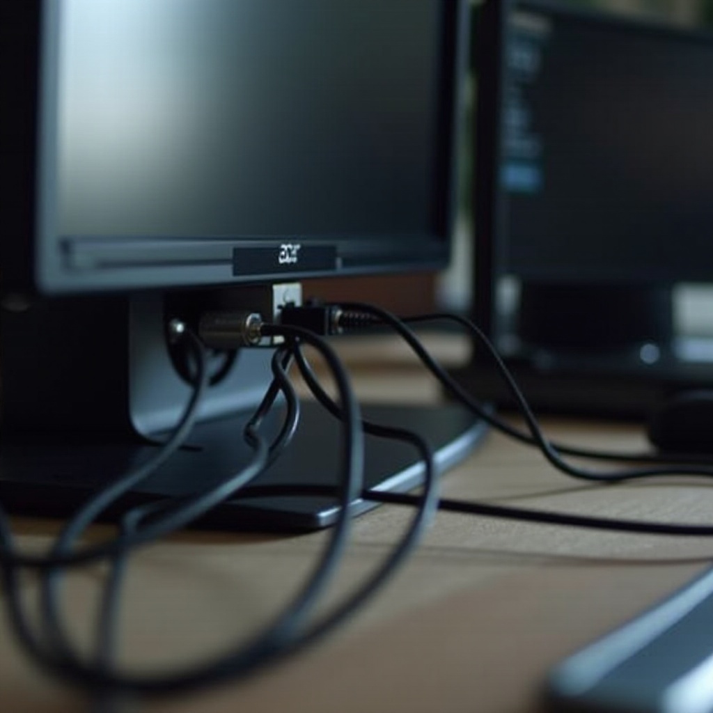 acer monitor will not turn on