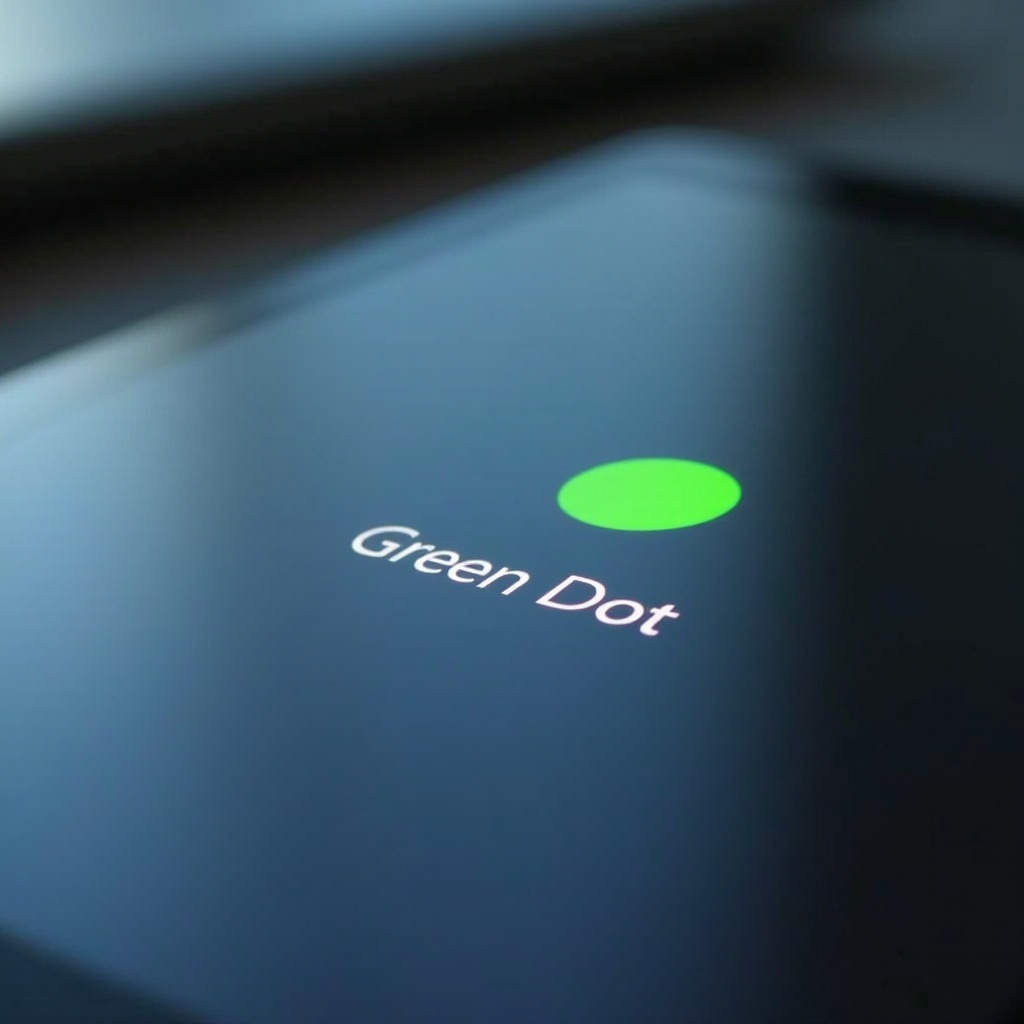 зелена тачка ајпад