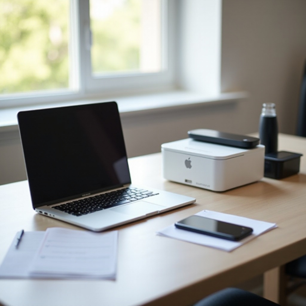 how to print via bluetooth on macbook