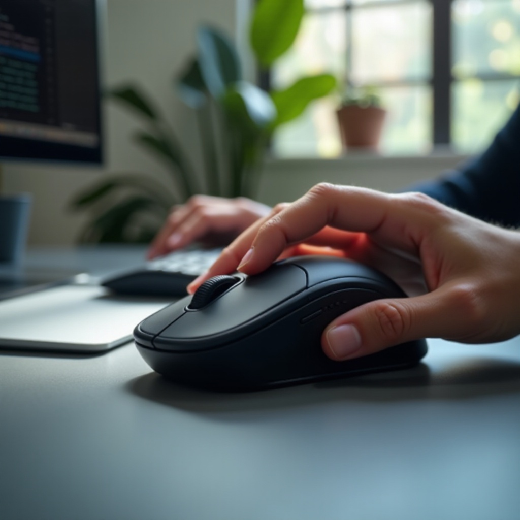 může myš logitech provádět přetahování