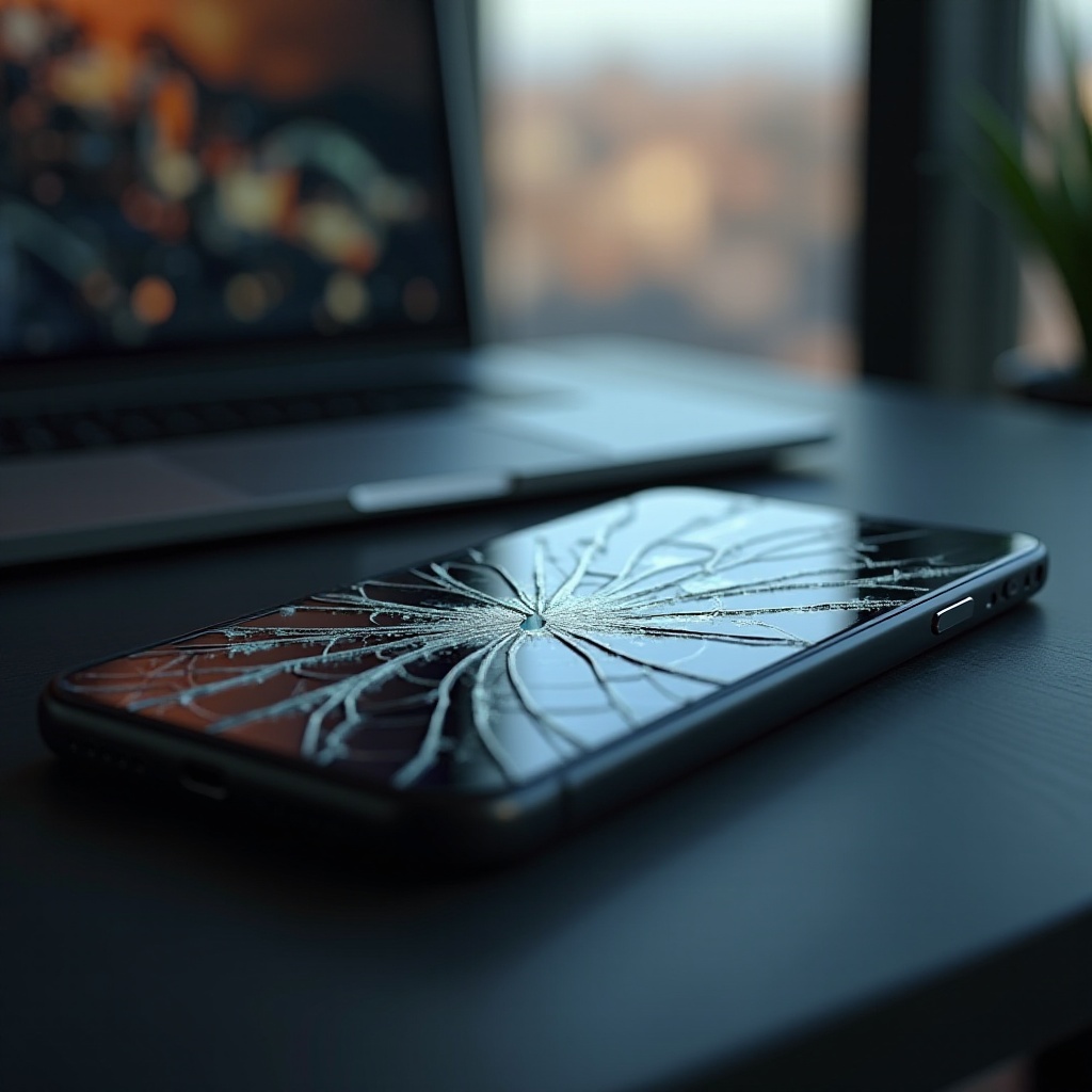 rozbitá obrazovka nemůže odemknout iPhone