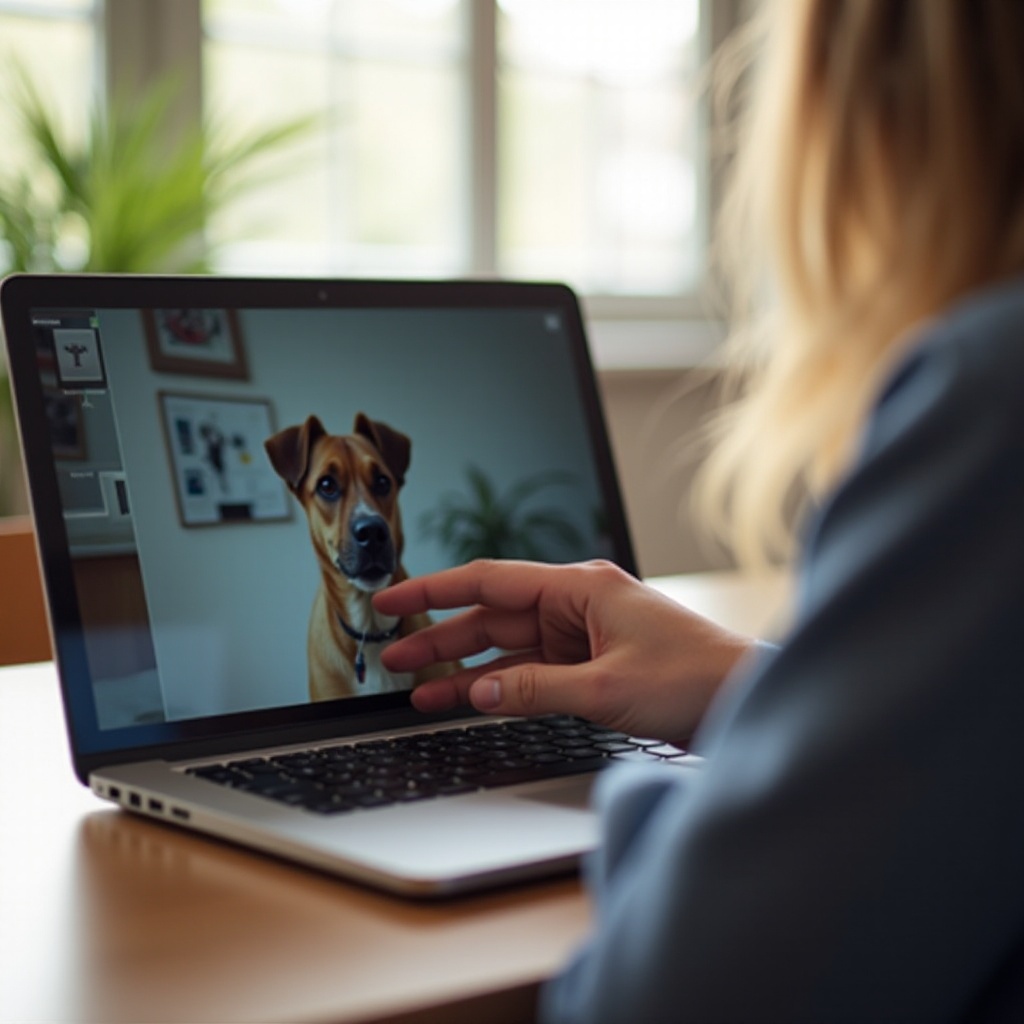 aplikace fotoaparátu na Chromebooku se zasekává