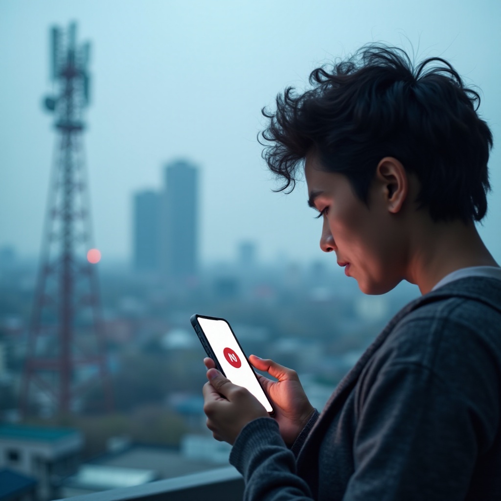 how to fix mobile network not available