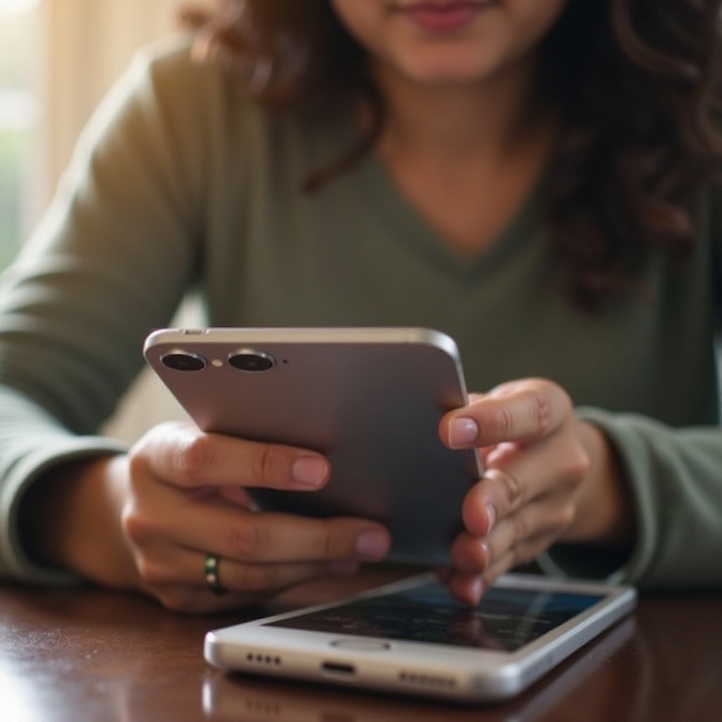 Камера iPhone не переворачивается