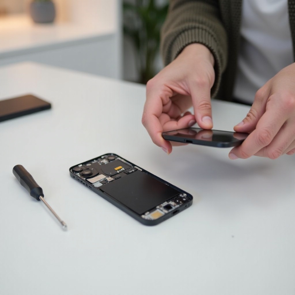 jak vyměnit baterii v telefonu