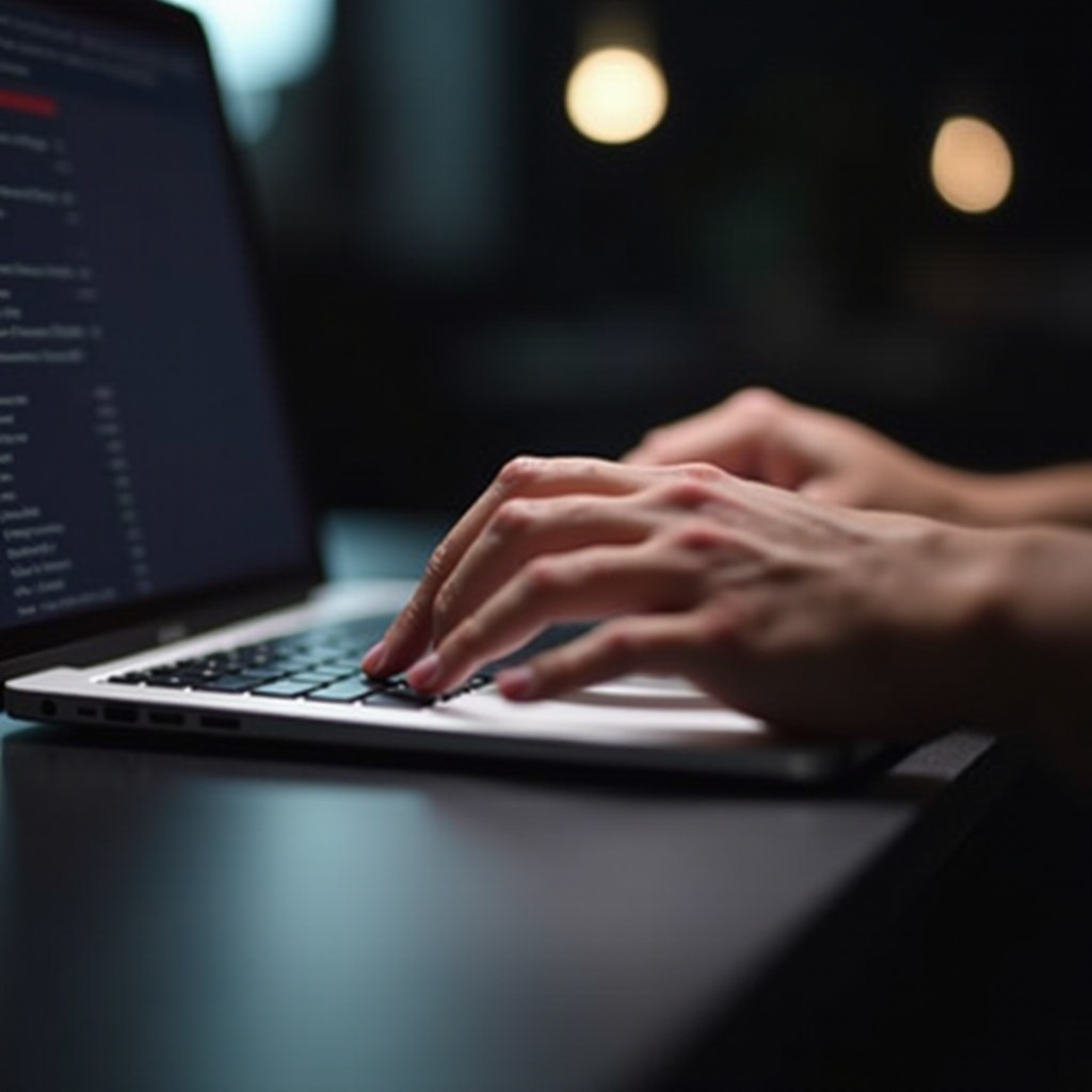 how to open macbook pro without touching screen
